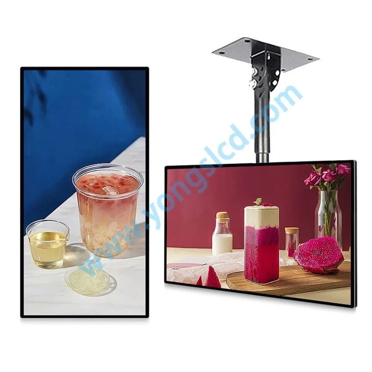شاشة LCD للإعلان
