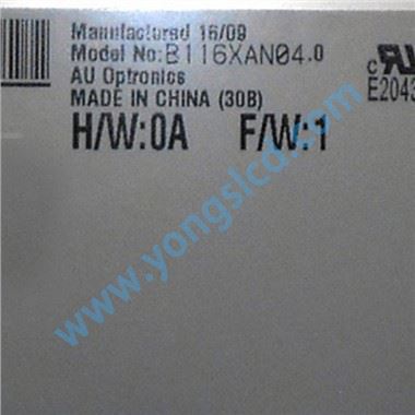 شاشة B116XAN04.0 HW0A Lcd جديدة