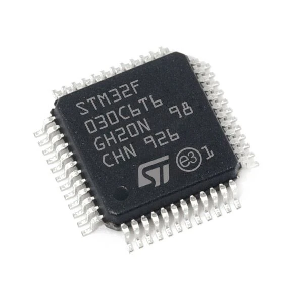 متحكم دقيق 32 بت جديد الأصلي STM32F030C6T6 LQFP-48 ARM Cortex-M0