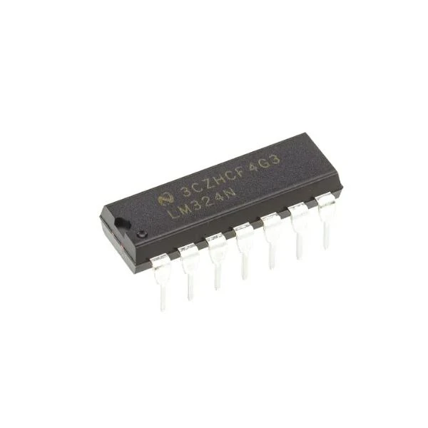 LM324N LM324 مضخم تشغيل رباعي الاتجاهات مدمج في خط DIP -14