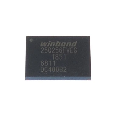 W25Q256FVEIG IC FLASH 256 ميجابايت SPI / QUAD 8WSON فلاش - ولا الذاكرة